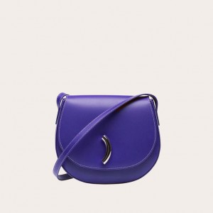 Sacs De Selle Little Liffner Maccheroni Femme Violette | 678459-IOM