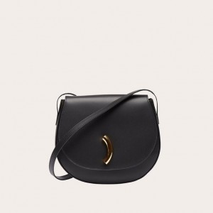 Sacs De Selle Little Liffner Maccheroni Femme Noir | 520738-ZLK