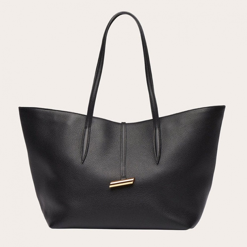 Cabas Little Liffner Penne Femme Noir | 487561-KXE