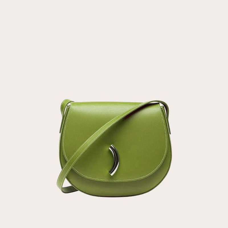Sacs De Selle Little Liffner Maccheroni Femme Vert Clair | 934580-OAP