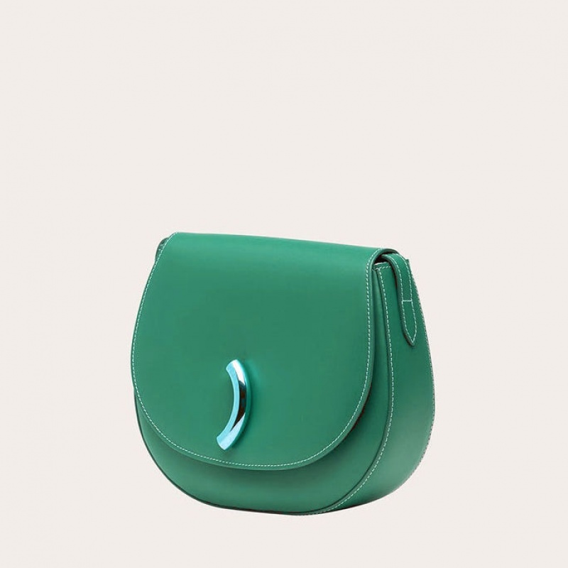 Sacs De Selle Little Liffner Maccheroni Femme Turquoise | 349710-CUR