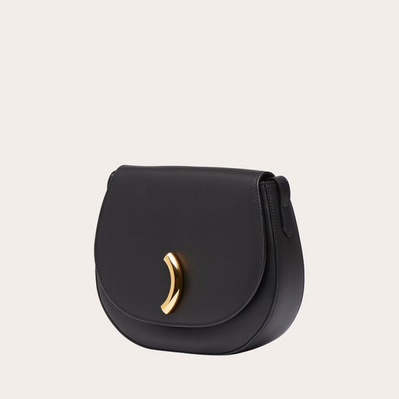 Sacs De Selle Little Liffner Maccheroni Femme Noir | 520738-ZLK